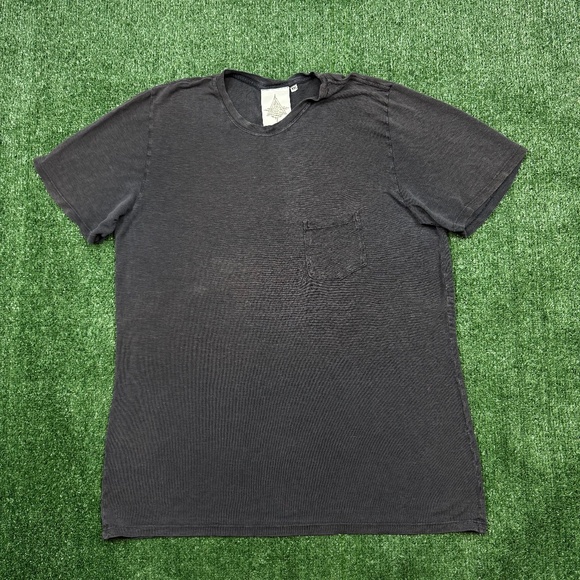 Jungmaven Men's T Shirt Size 2XL Black Short Sleeve 100% Hemp - Picture 1 of 12